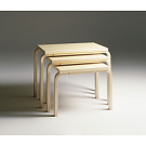 Alvar Aalto Nesting Table 88A, 88B and 88C