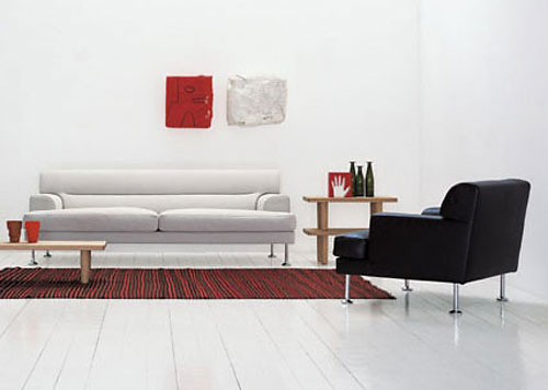 Jasper Morrison Elise Sofa And Armchair