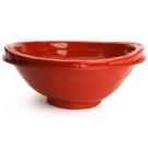 Bas Warmoeskerken Red Plate And Bowl