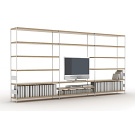 Fritz Frenkler and Anette Ponholzer Thonet 7000 Shelving