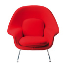Eero Saarinen Womb Chair and Ottoman
