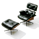 Charles Eames and Ray Eames Eames Lounge Chair And Ottoman
