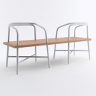 Sam Hecht and Industrial Facility Table, Bench, Chair