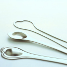 Philippe Daney Safran Salad Servers