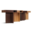 Skram Lineground 2-drawer Side Table - Nightstand No.3