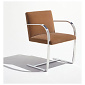 Mies van der Rohe Flat Bar Brno Chair
