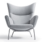 Hans J. Wegner Wingchair CH445 Armchair