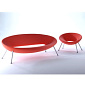 Philippe Starck Ploof Sofa and Armchair